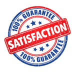 100% satisfaction guarantee